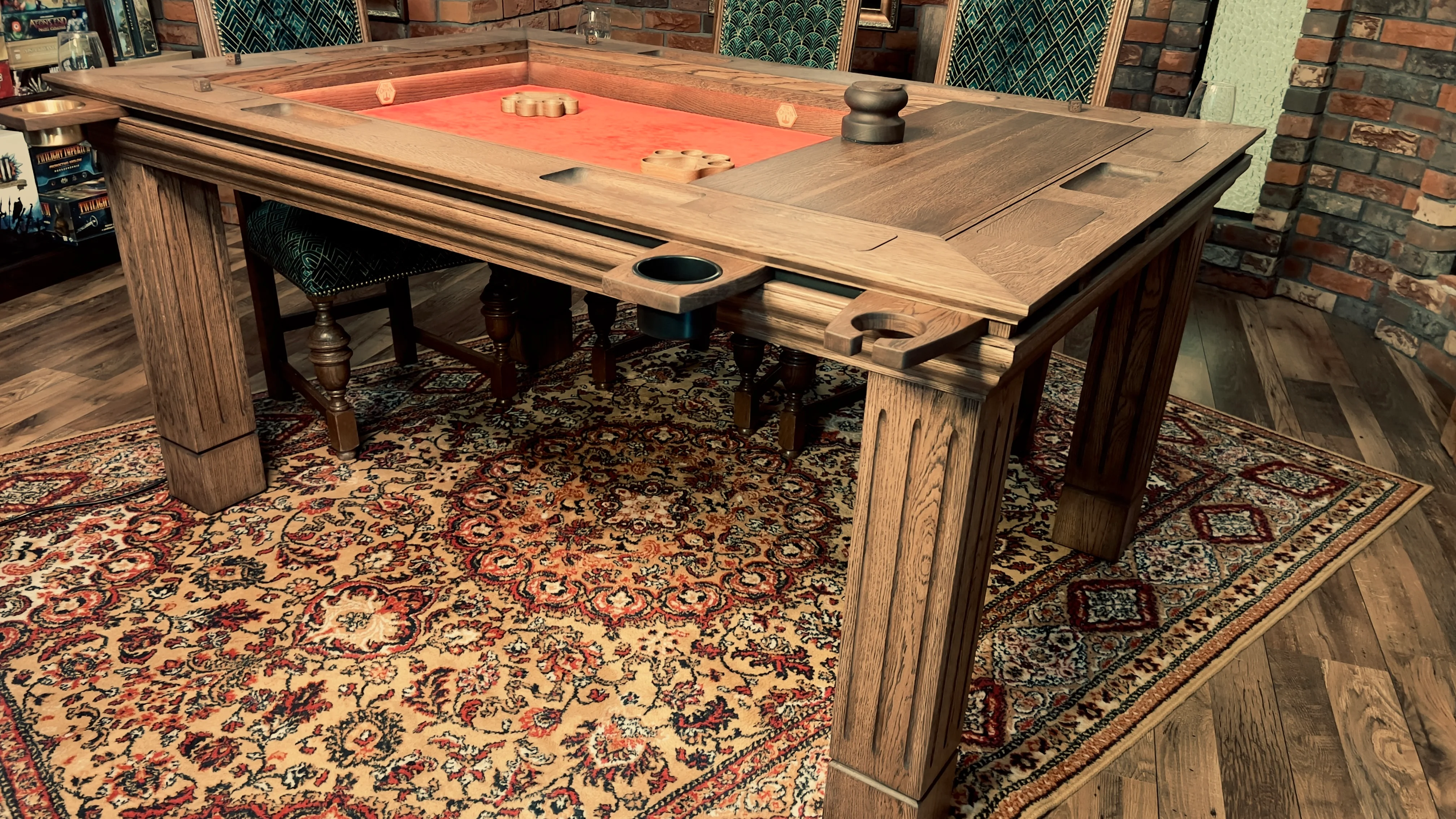 Board Game Table - On Table - Image 3