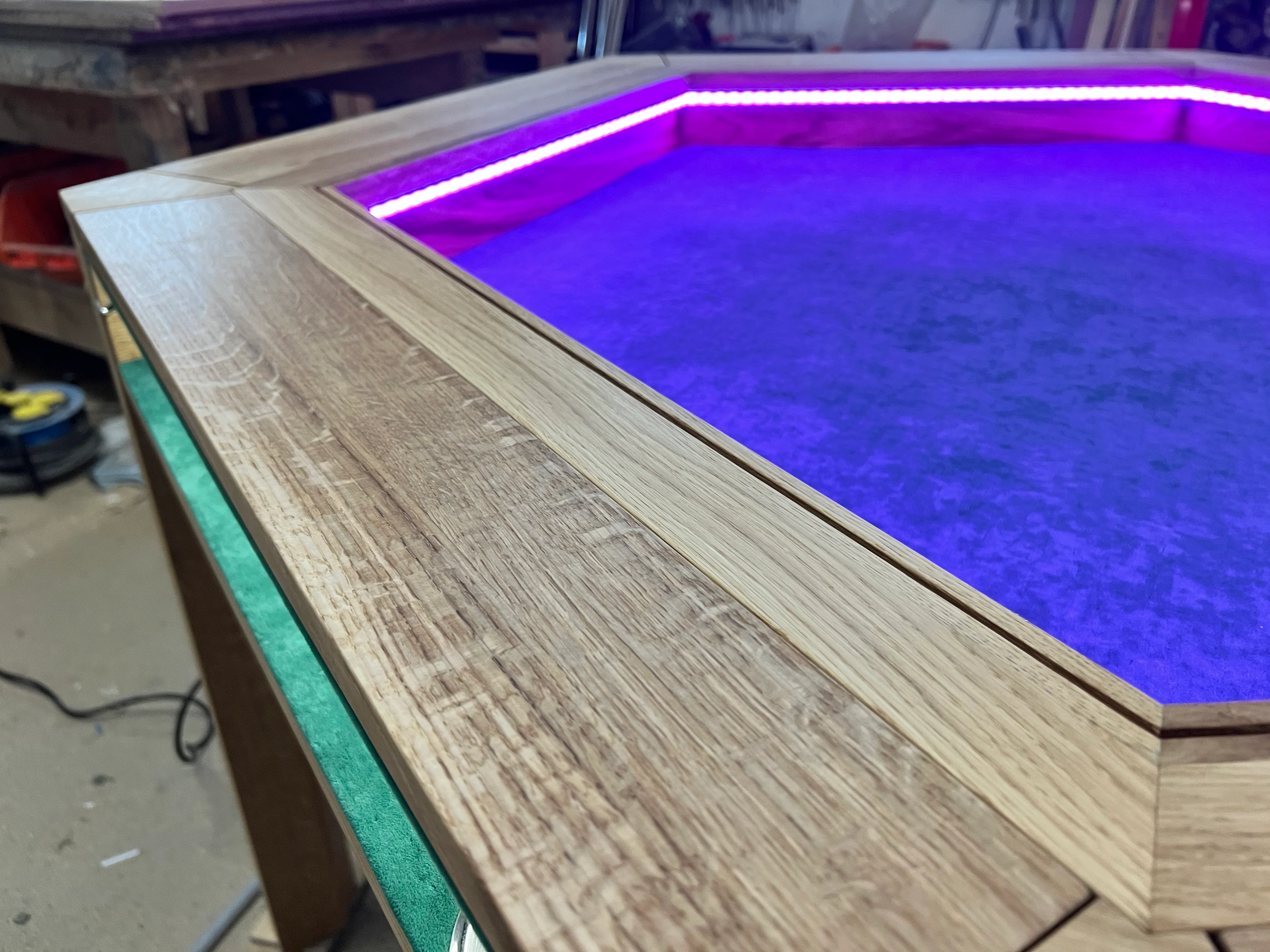 Mission Hex – Premium Oak Board Game Table - Image 12