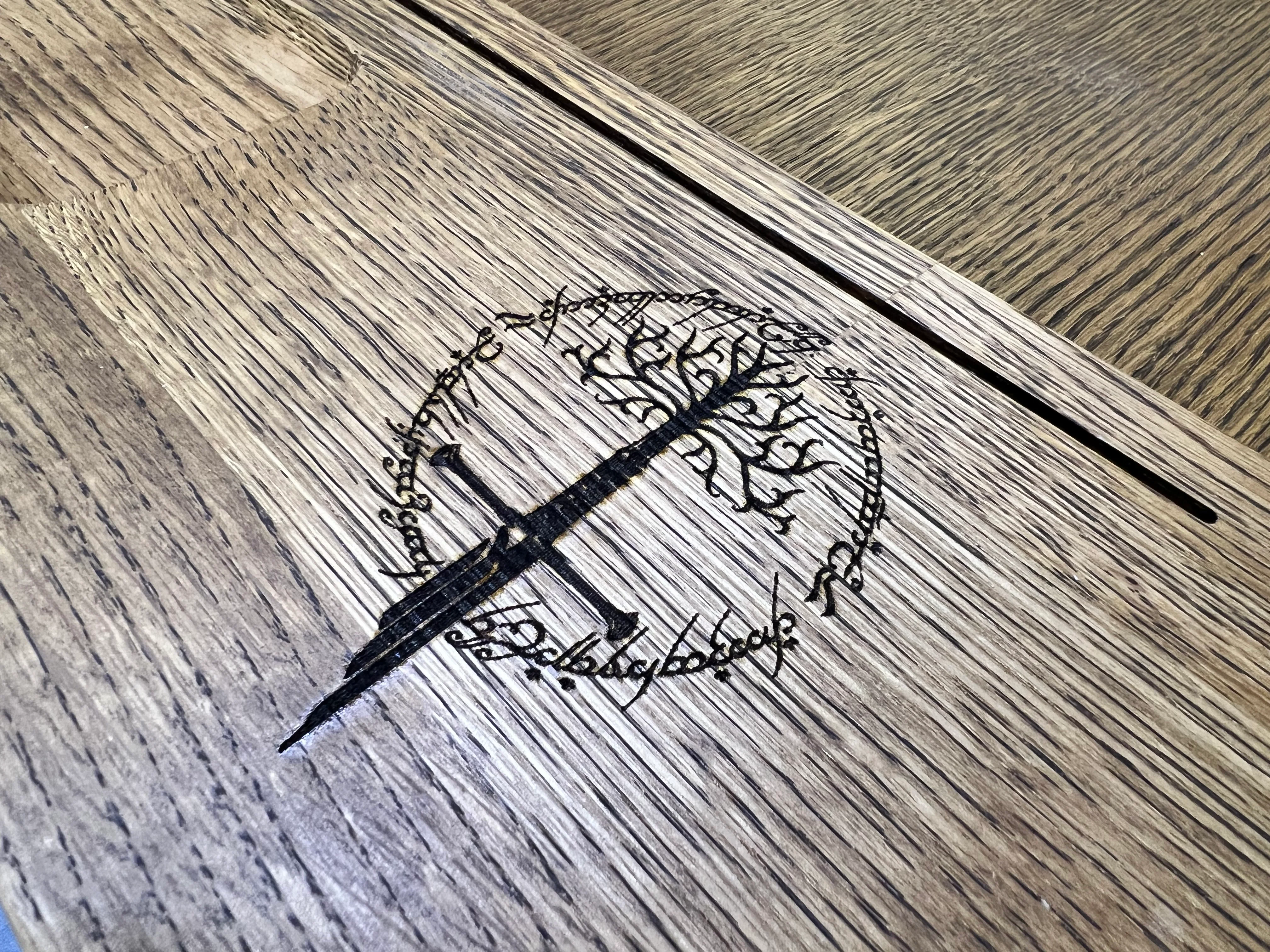 Custom Engraved wooden inlays add - Image 9